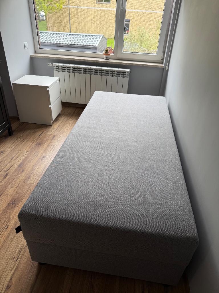 Bed, Huis en Inrichting, Slaapkamer | Bedden, Ophalen, 90 cm, Eenpersoons, Zo goed als nieuw