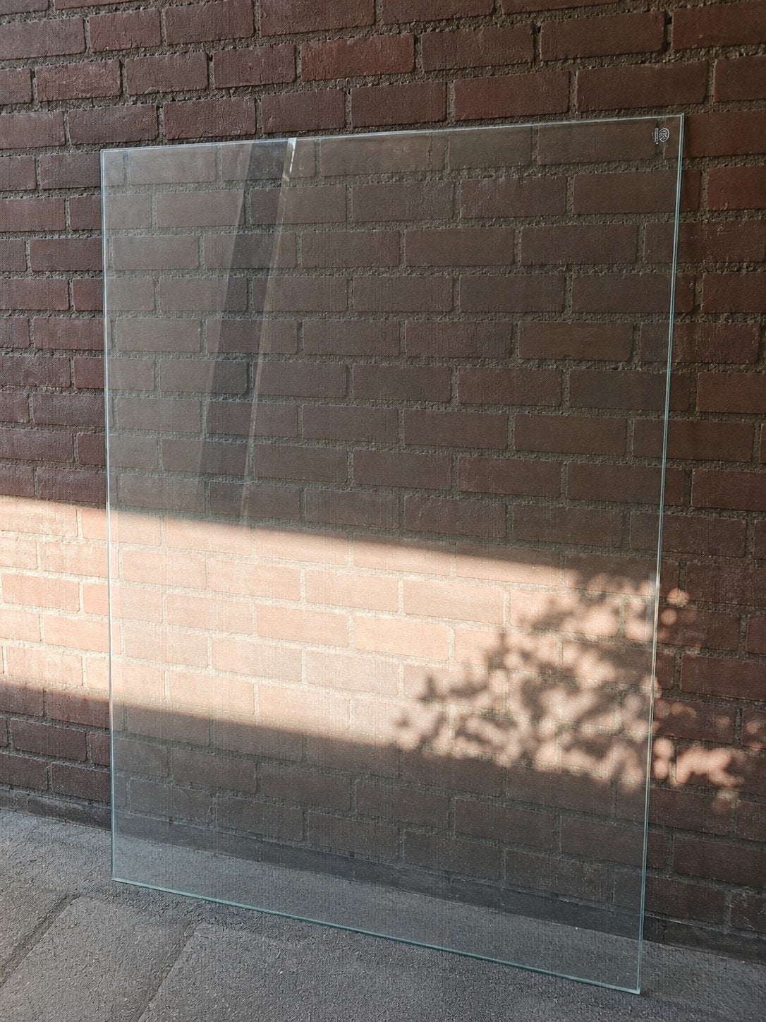 Glasplaat 130 x 96 cm, Doe-het-zelf en Verbouw, Glas en Ramen, Ophalen, Gebruikt, 80 tot 120 cm, 120 tot 160 cm