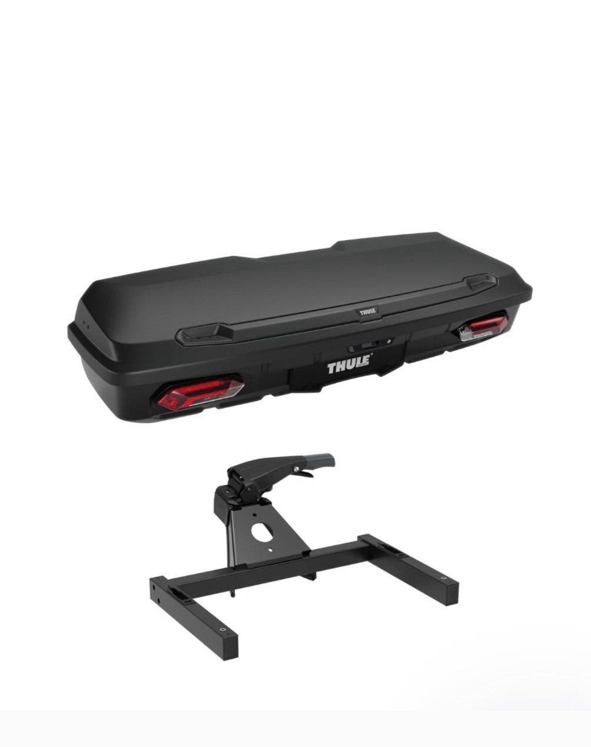 Te huur: Thule Arcos Box XL trekhaakbox, Auto diversen, Ophalen, Zo goed als nieuw