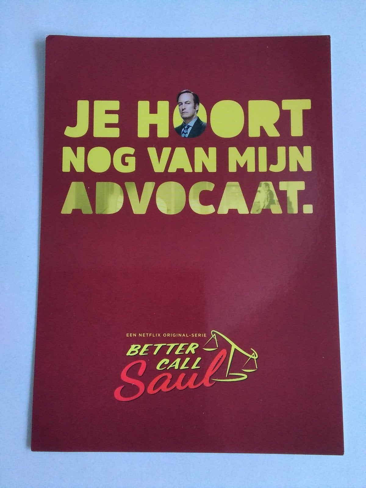 Ansichtkaart Netflix Better call Saul, Verzenden