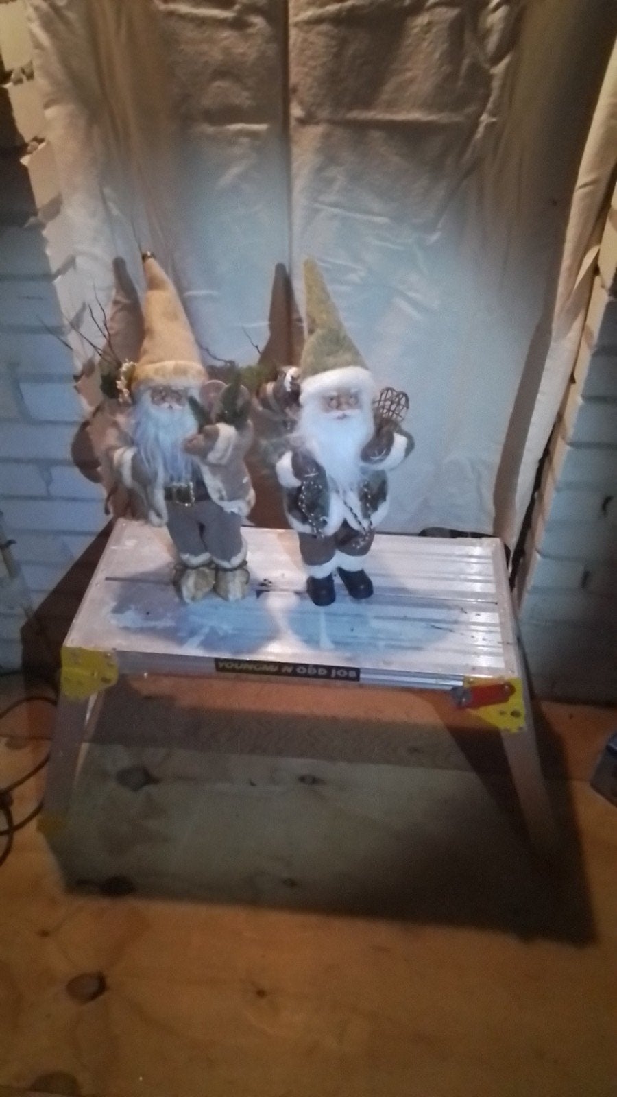 2 kerstmannen 50 cm, Diversen, Kerst, Ophalen