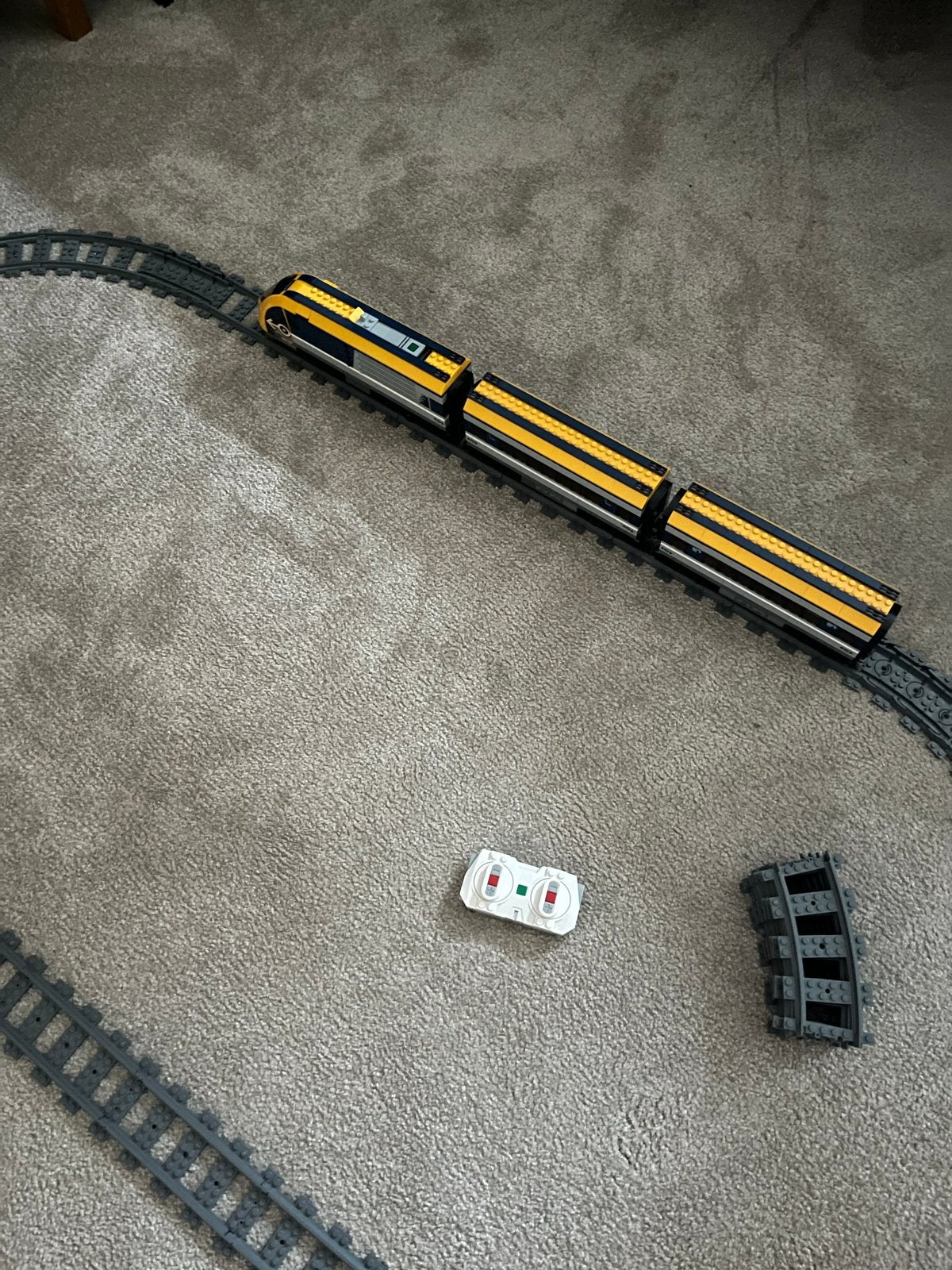 Lego City Passagierstrein 60197 met afstandsbediening, City, Lego, Ophalen of Verzenden, Zo goed als nieuw