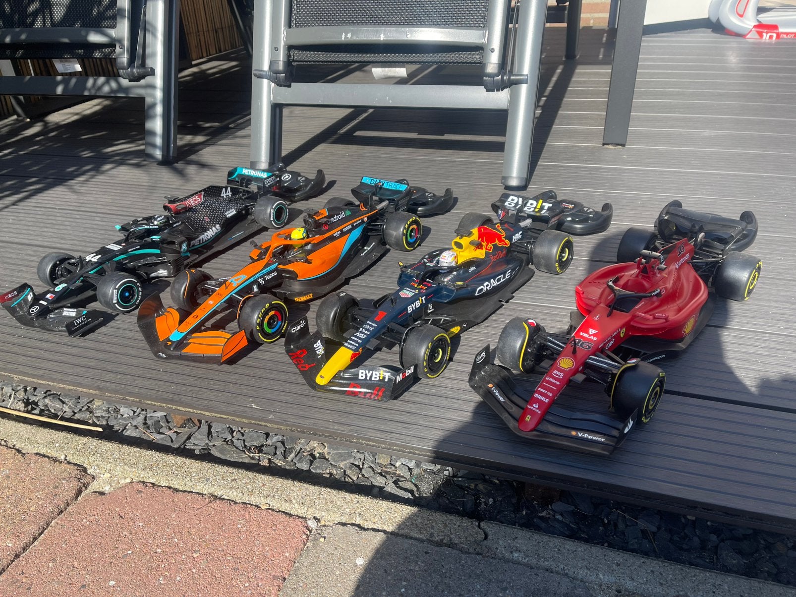 4x Rastar F1 Auto’s 1/12 (Nieuw), Hobby en Vrije tijd, Modelbouw | Radiografisch | Auto's, Nieuw, Auto onroad, RTR (Ready to Run)