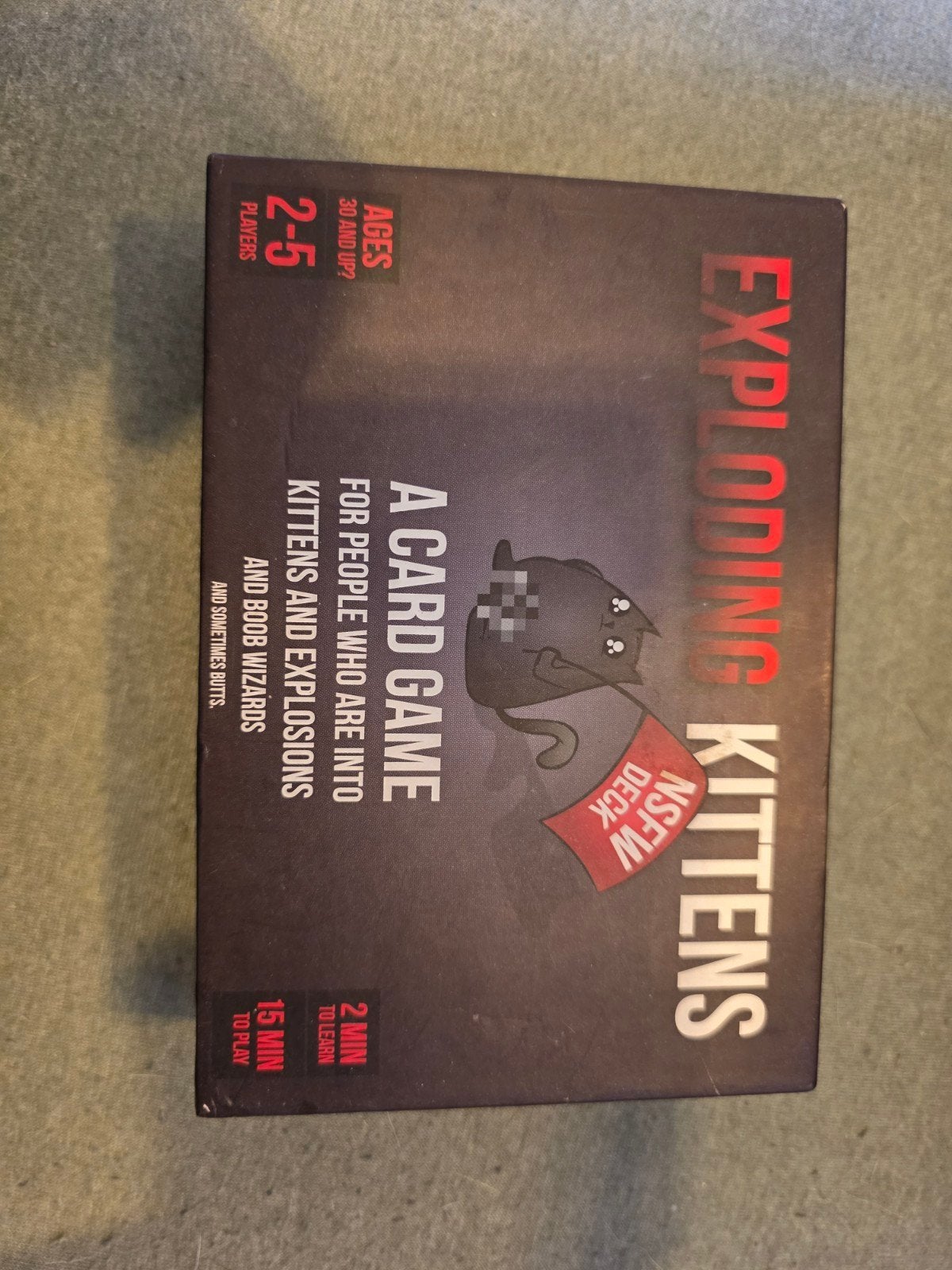 Exploding Kittens NSFW Deck - Kaartspel voor volwassenen, Vijf spelers of meer, Ophalen of Verzenden, Nieuw, Exploding Kittens LLC