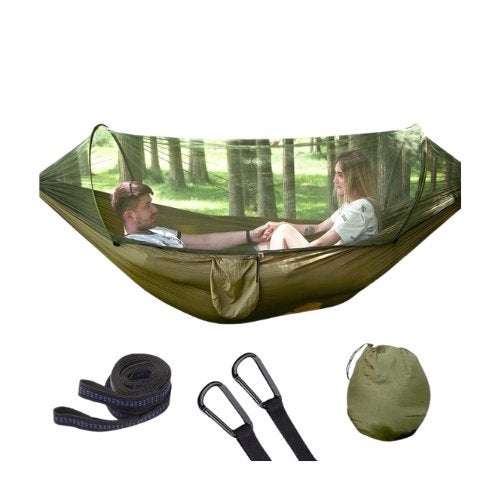 Hangmat anti mug 1-persoons kamperen survival ontspannen, Sports and Outdoors, Info@sportsandoutdoors.eu, Nieuw, Ophalen of Verzenden