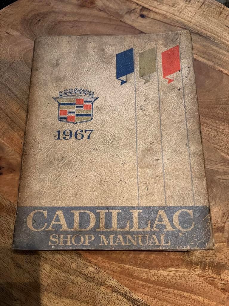 Cadillac Shop Manual 1967 - Werkplaatshandboek, Ophalen