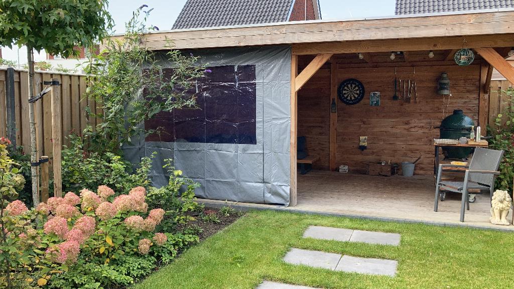 Overkapping zijwand, Tuin en Terras, Ophalen, Zo goed als nieuw, Veranda