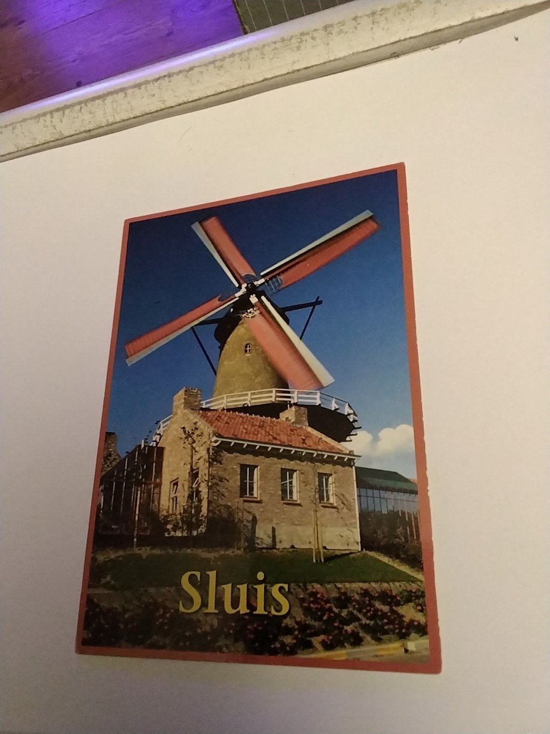 Ansichtkaart Sluis - Molen 'De Brak' (Gelopen), Verzamelen, Ophalen of Verzenden