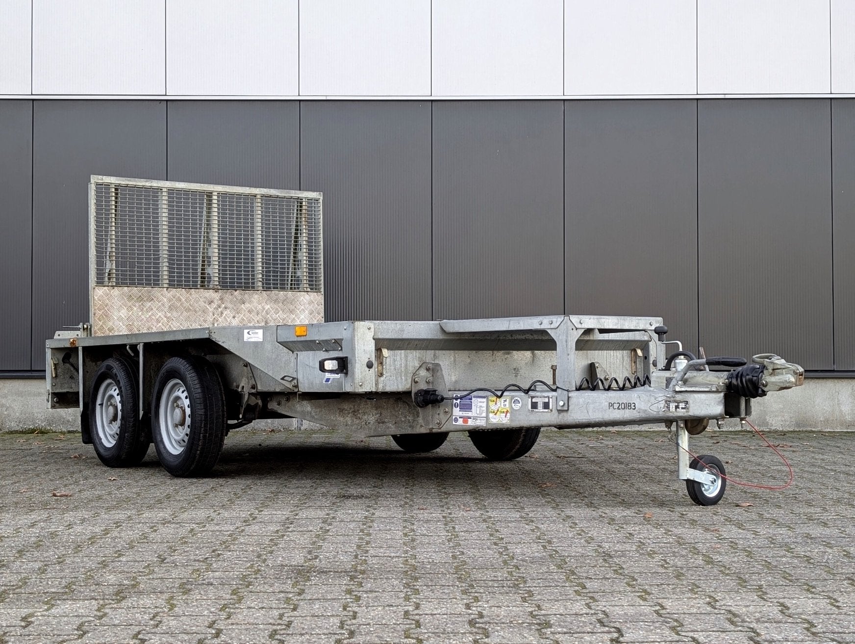 2023 Ifor Williams GX 2700KG MACHINETRANSPORTER AANHANGWAGEN, Ophalen, Zo goed als nieuw