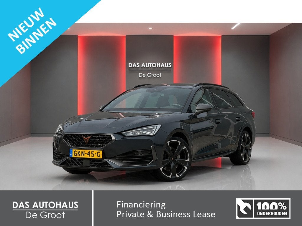 CUPRA Leon Sportstourer 1.4 e-Hybrid 245pk VZ Performance |, Auto's, Cupra, Gebruikt, Euro 6, 4 cilinders, Leon
