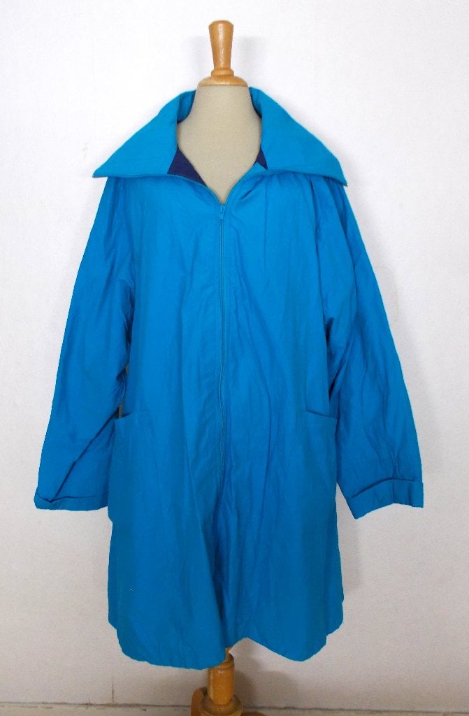 Mooie aquablauwe jas van Scandinavische merk Skandika! XL, Kleding | Dames, Verzenden, Zo goed als nieuw, Maat 46/48 (XL) of groter