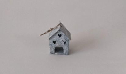 Hanger huisje metaal p/st. GRATIS VERZENDING, Huis en Inrichting, Woonaccessoires | Overige, Ophalen of Verzenden, Nieuw