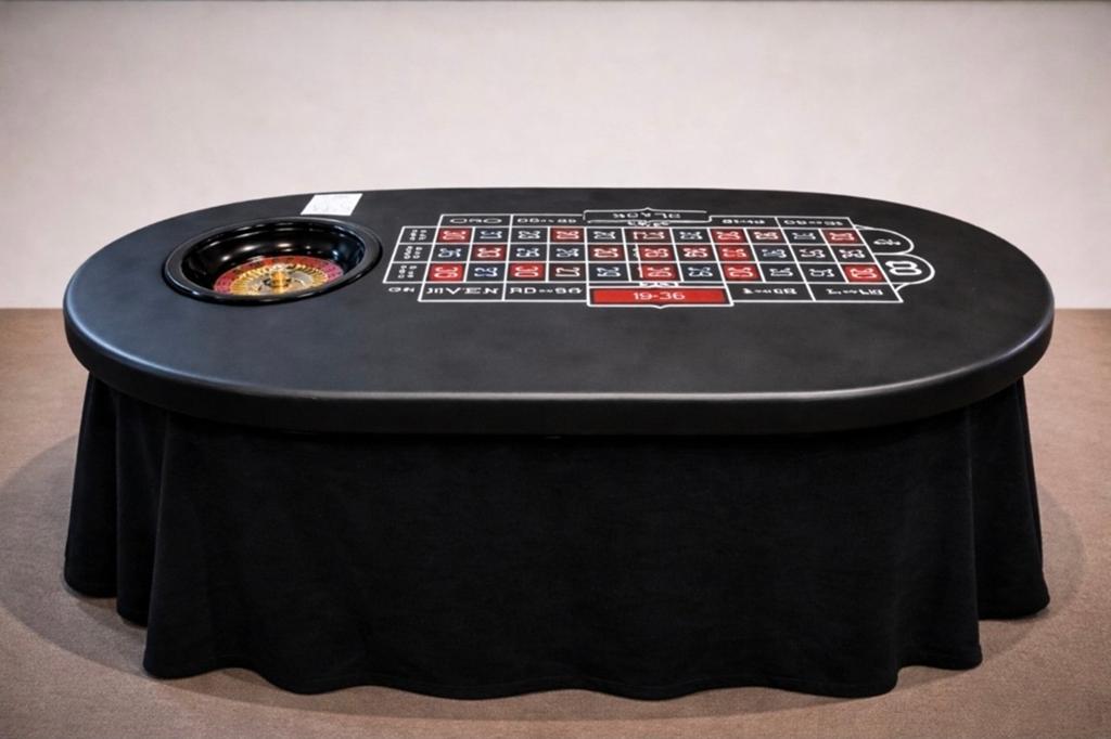 Te HUUR Casino tafel Roulette tafel, blackjack/pokertafel, Ophalen