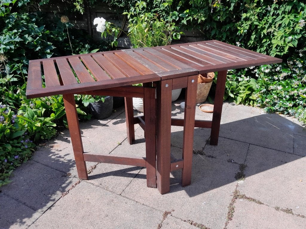 tafeltje inklapbaar, Ophalen, Gebruikt, 75 cm of meer, 60 cm of meer