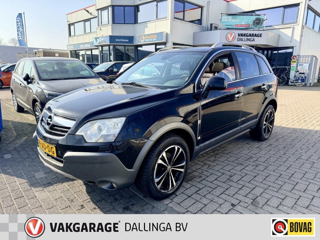 Opel Antara 3.2 V6 Cosmo - automaat (bj 2007), Auto's, Automaat, 3195 cc, 2000 kg, Zwart