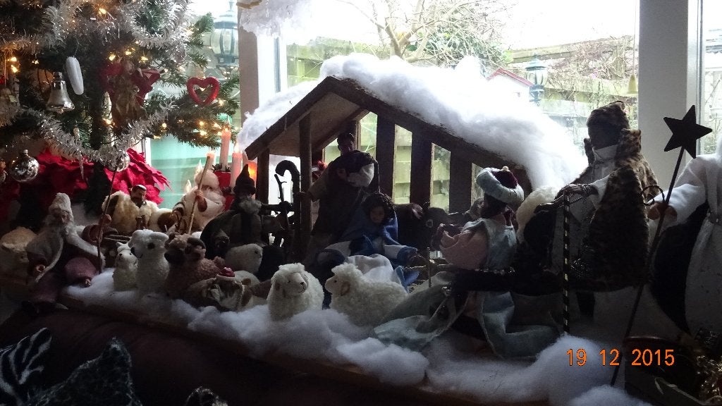Poppen Kerststal, Diversen, Ophalen, Zo goed als nieuw