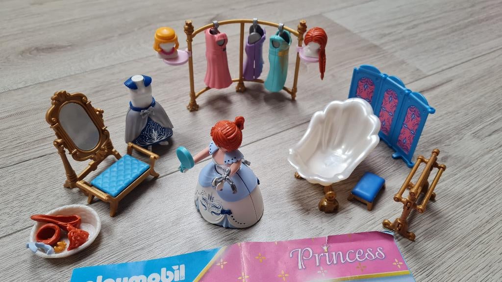 Playmobil 70454 Prinses Kleedkamer, Kinderen en Baby's, Ophalen of Verzenden, Gebruikt, Complete set