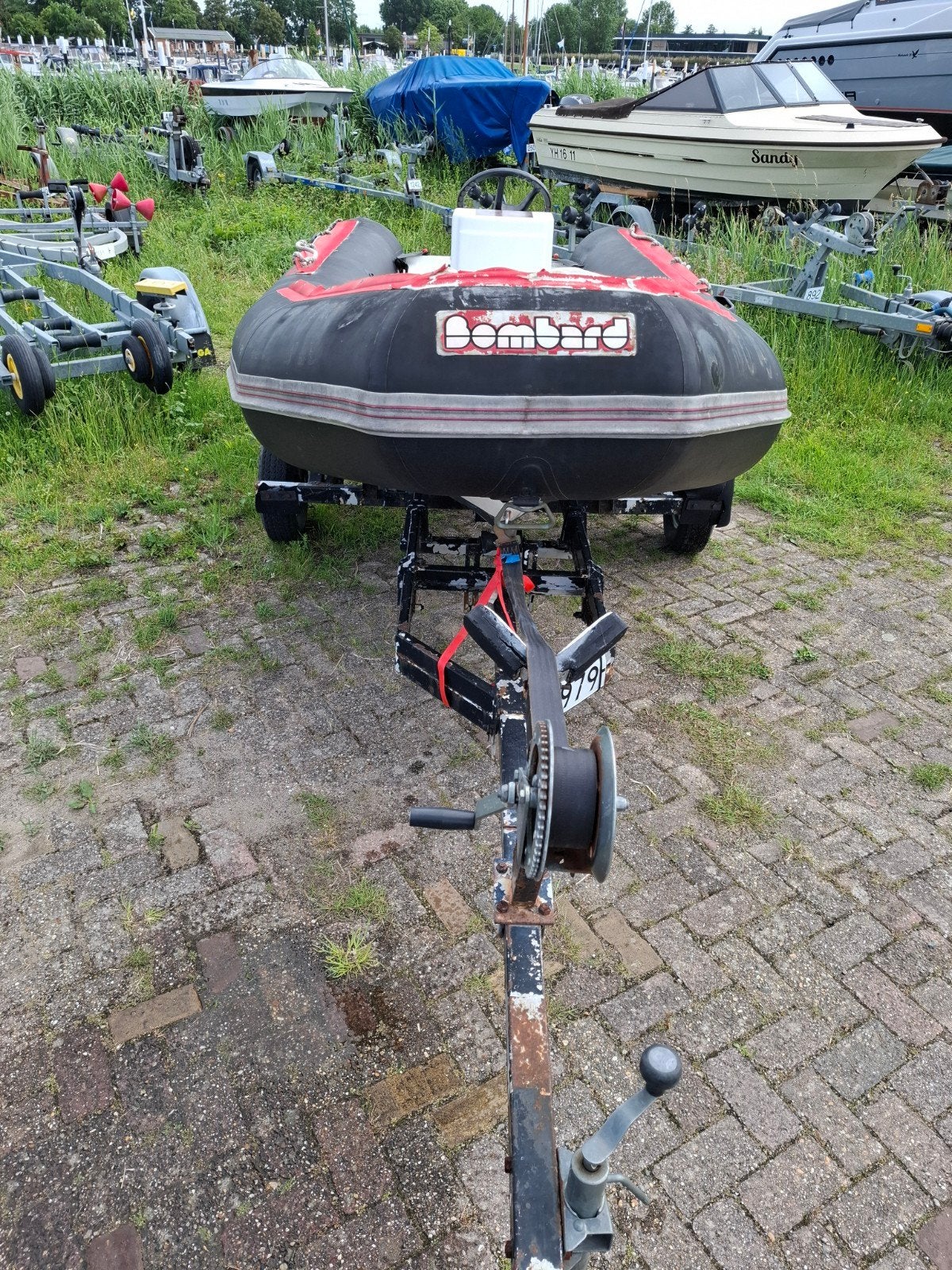 Bombard explorer met trailer, Ophalen, Gebruikt, Overige typen, Motorboot