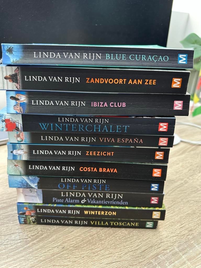 Linda van Rijn boeken, Verzenden, Zo goed als nieuw, Nederland