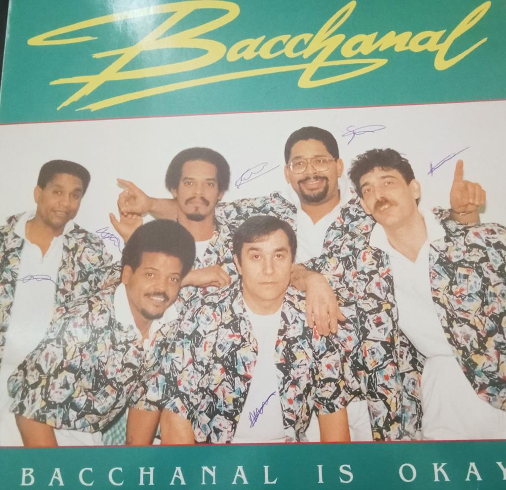 Bacchanal - Bacchanal Is Okay LP (Gesigneerd), Ophalen, Gebruikt