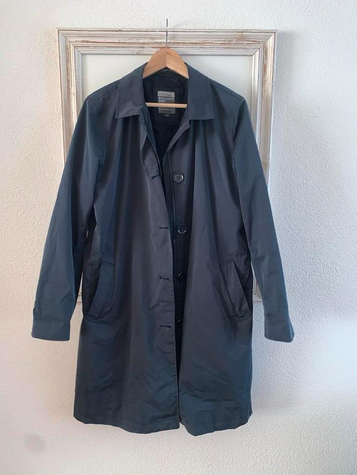 Happy Rainy Days Exclusive Line waterdichte jas Maat L, Ophalen of Verzenden, Zo goed als nieuw, Maat 42/44 (L), Blauw