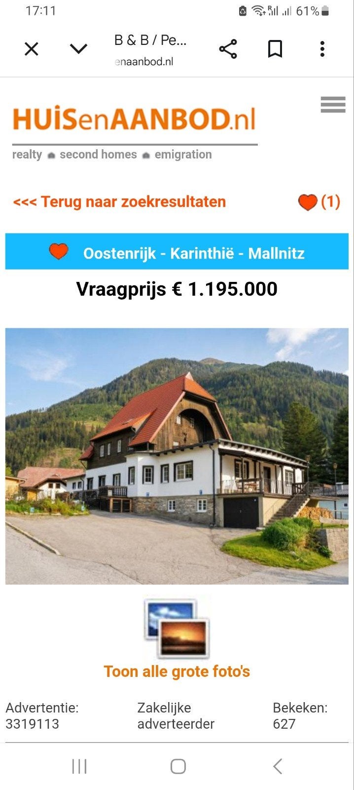 Unieke kans, pension/appartementen mallnitz oostenrijk., Overige soorten, Mallnitz oostenrijk, Overig Europa, Overige