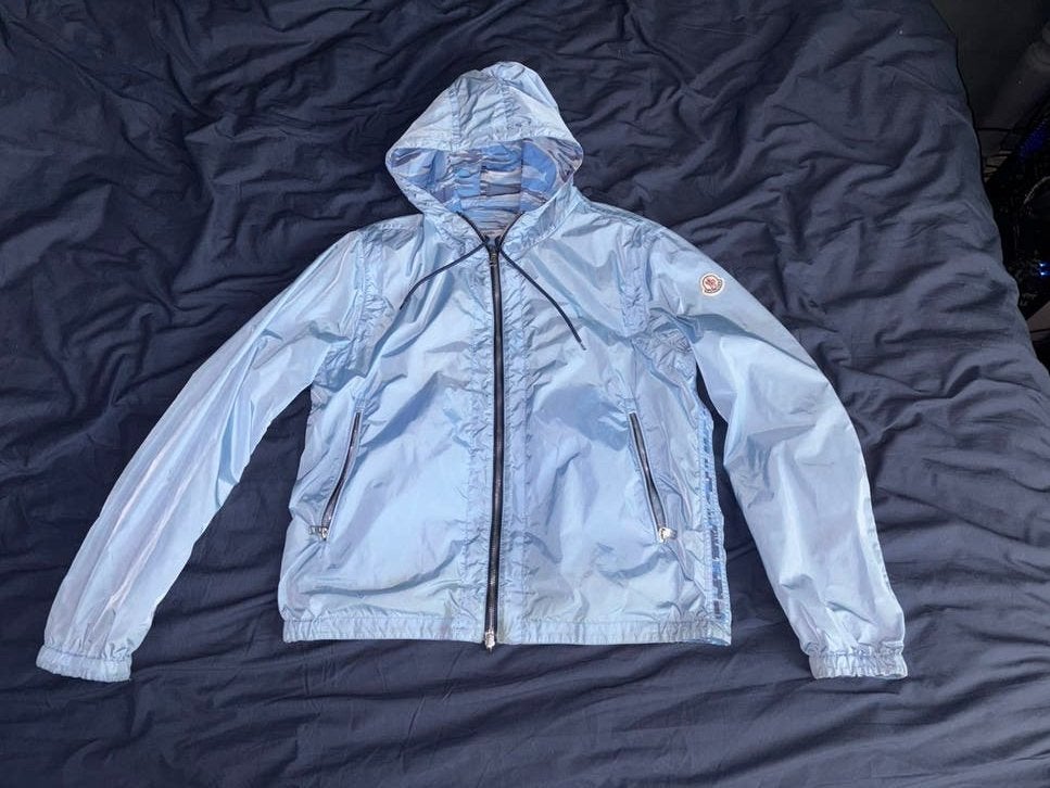 Moncler Gobert Giubbotto, Kleding | Heren, Ophalen of Verzenden, Nieuw, Maat 52/54 (L), Blauw