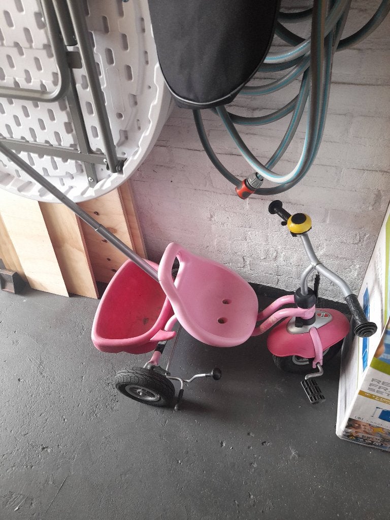 Kinder duw fiets puky, Ophalen, Gebruikt, Puky, Duwstang