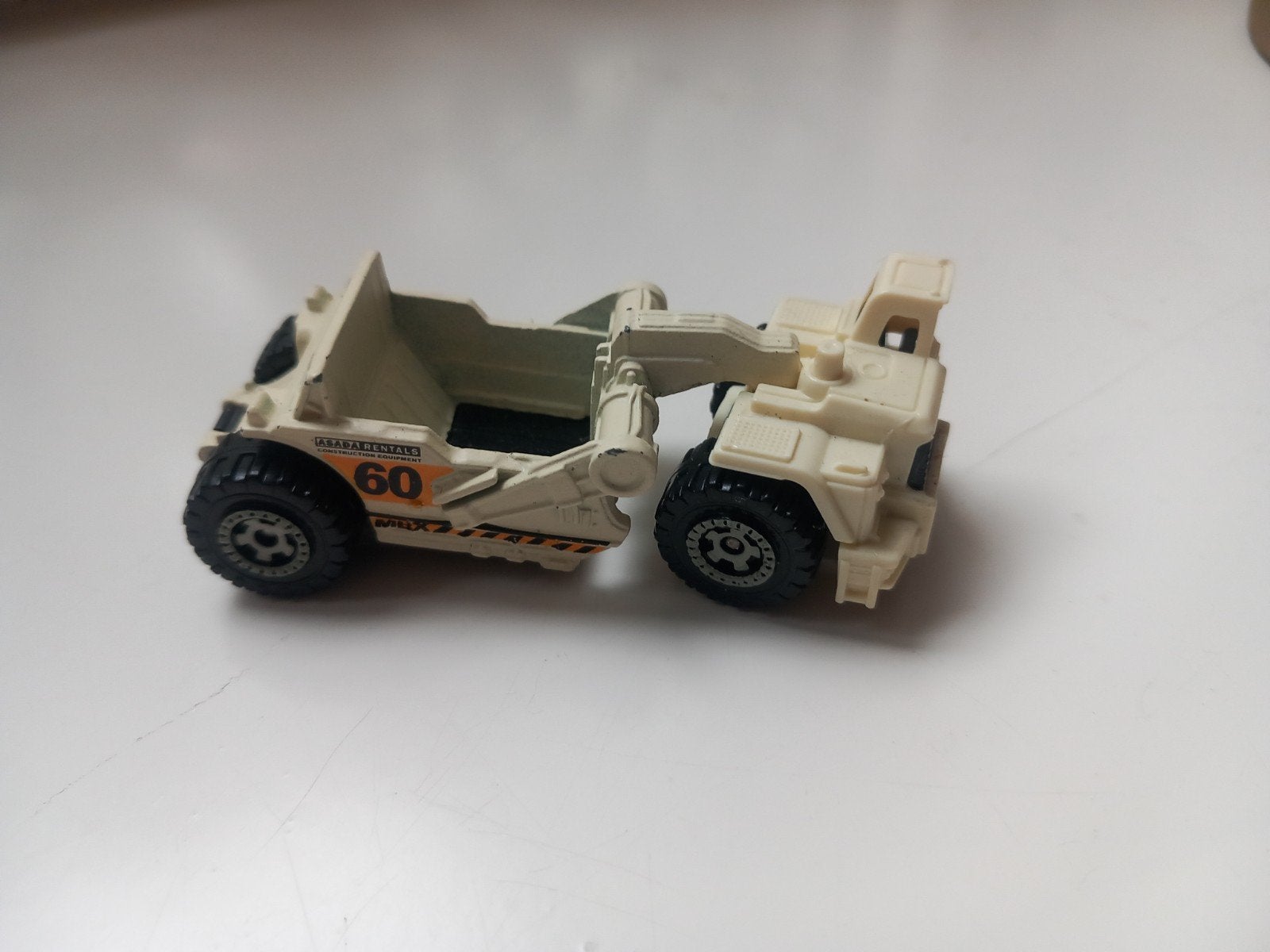 Mattel MB745 Scraper Speelgoedvoertuig gratis., Ophalen, Gebruikt
