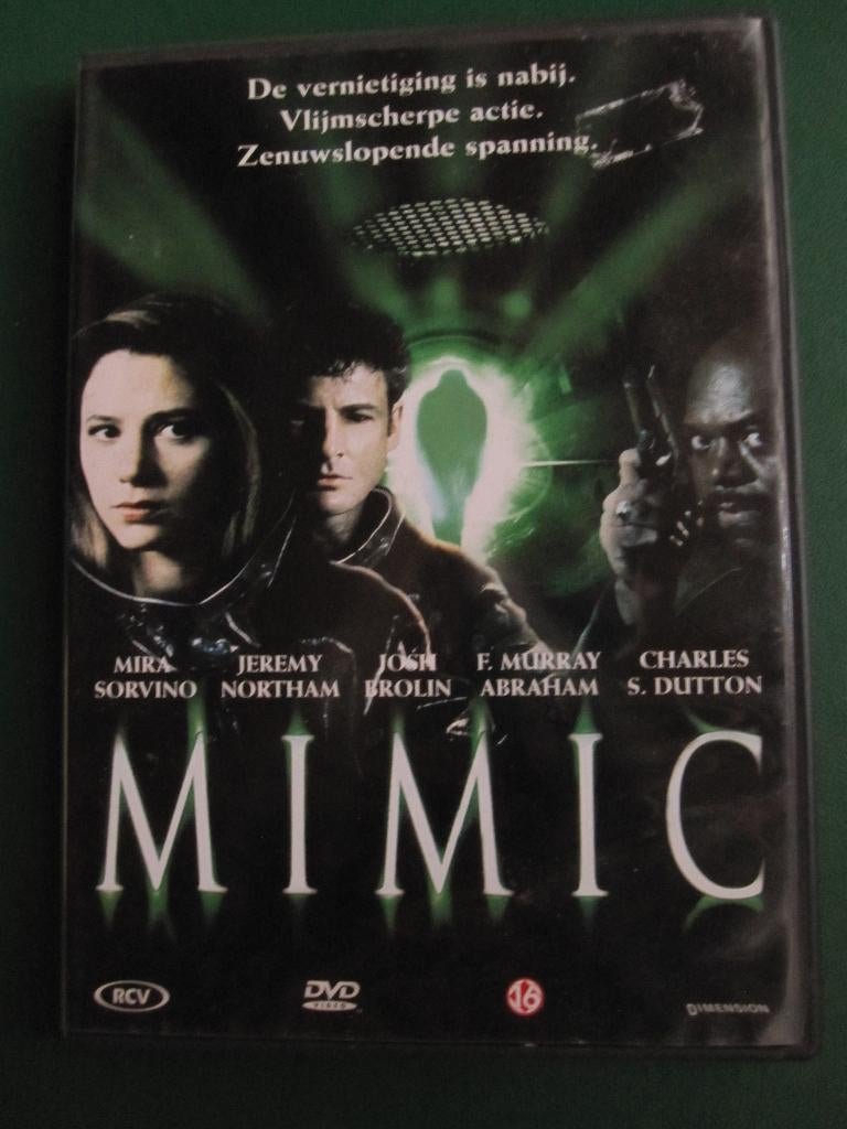 Mimic (1997), Vanaf 16 jaar, Ophalen of Verzenden, Zo goed als nieuw, Actiethriller