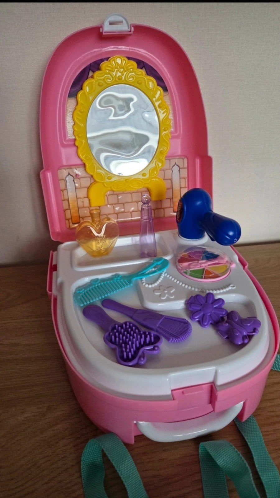 Princess Friends Make-up en Kappersset in Rugzak, Kinderen en Baby's, Ophalen of Verzenden, Gebruikt, Meisje
