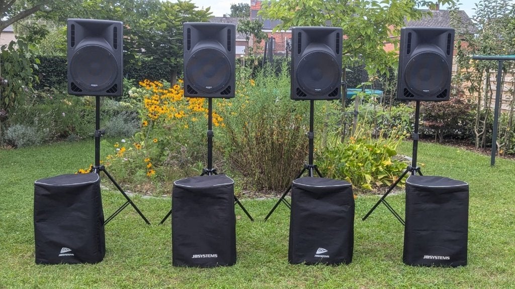 complete geluidsset JB Systems, Zo goed als nieuw, 120 watt of meer, Front, Rear of Stereo speakers, Ophalen