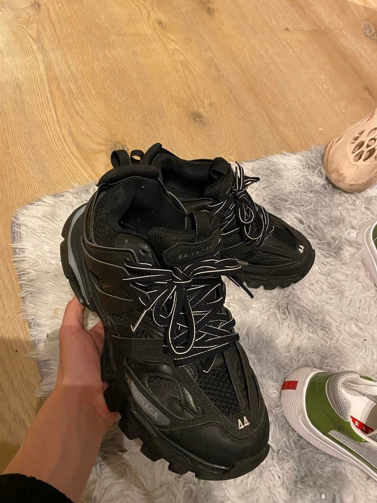 Balenciaga Track sneakers zwart, Kleding | Heren, Schoenen, Ophalen of Verzenden, Gedragen, Zwart, Sneakers of Gympen
