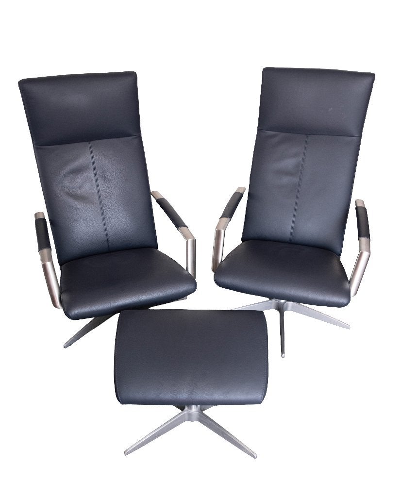 Fauteuils + Hocker, Minder dan 75 cm, Ophalen of Verzenden, Zo goed als nieuw, Modern