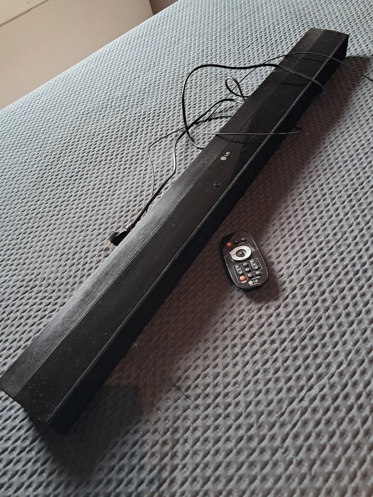 LG Soundbar met afstandsbediening, Ophalen, Gebruikt