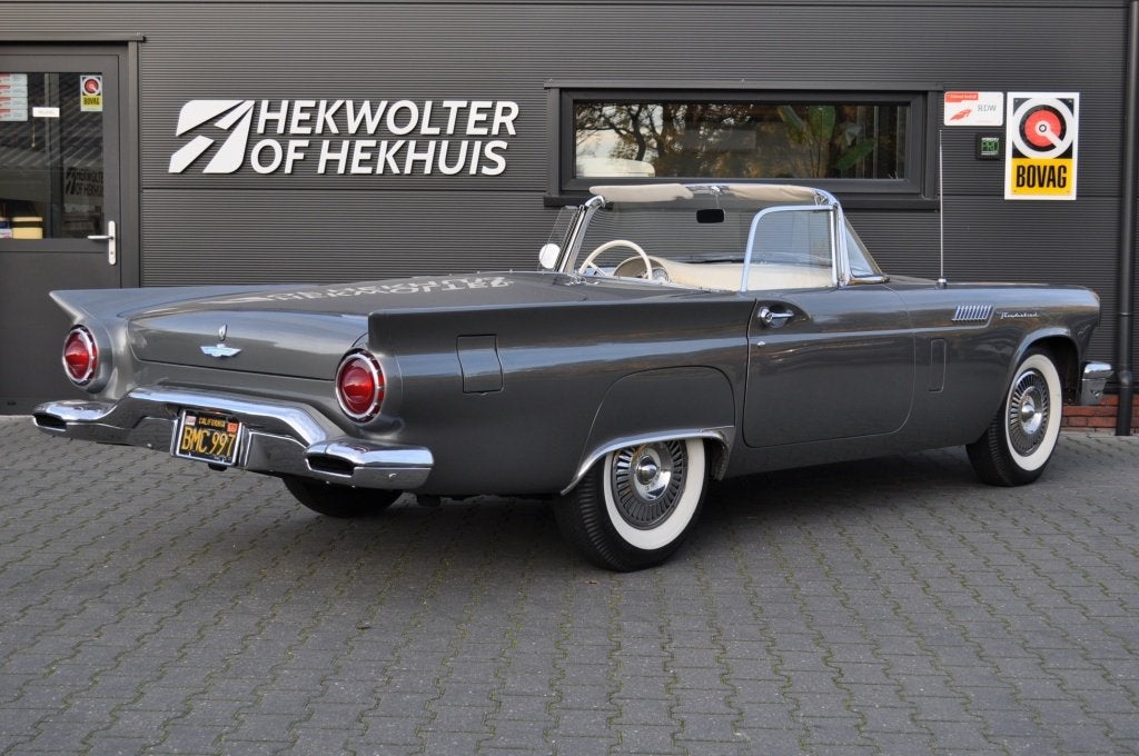 Ford Thunderbird 1957 312CU V8 Automaat Cabrio | Hardtop | G, Auto's, Oldtimers, Cabriolet, 2 stoelen, Ford, Open dak
