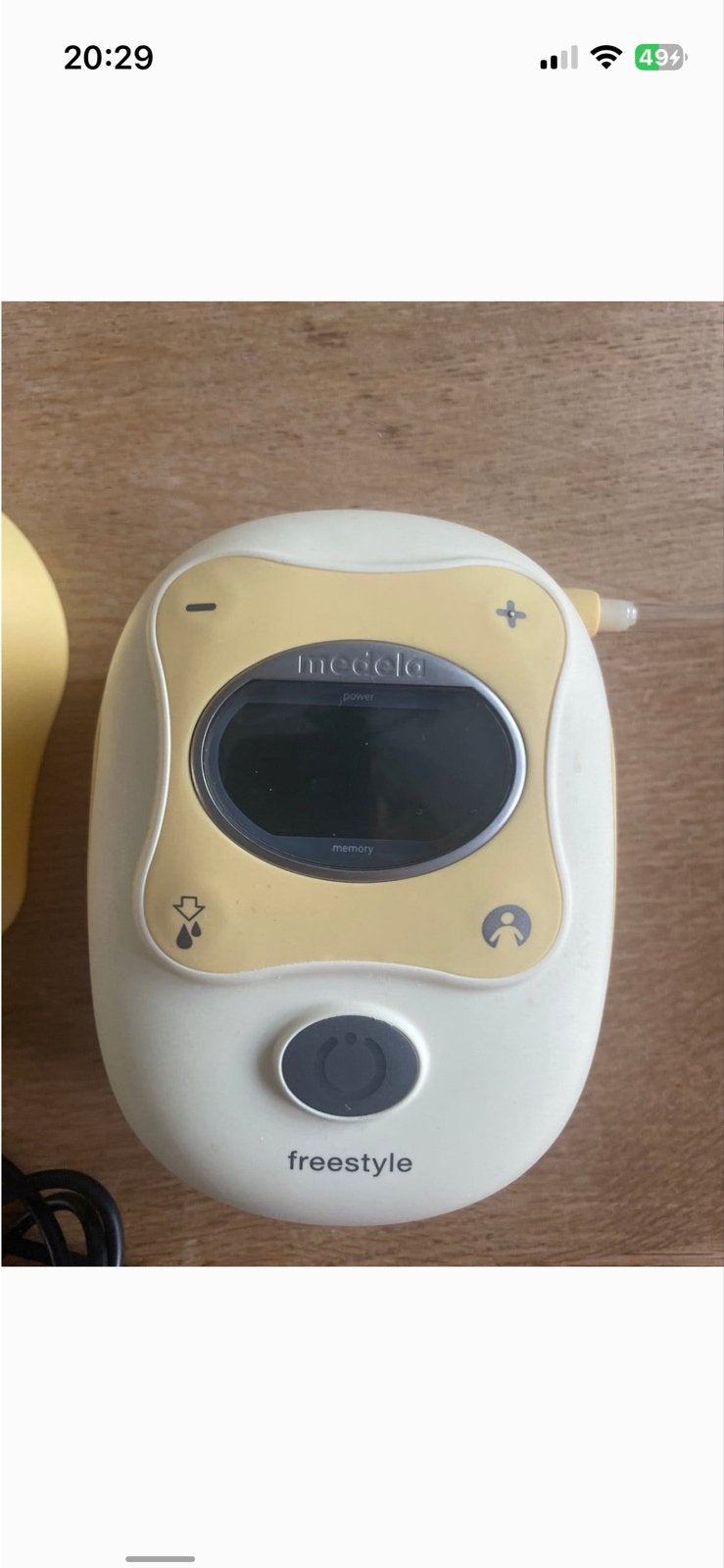 Medela Freestyle kolf incl accessoires, Ophalen of Verzenden, Gebruikt