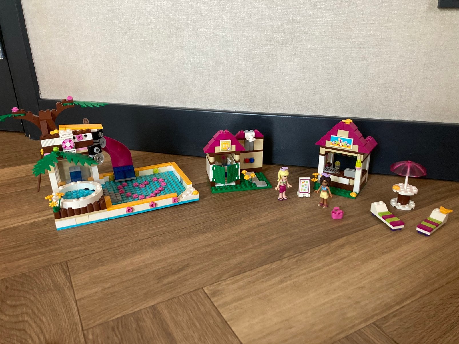 Lego friends heartlake zwembad 41008, Ophalen of Verzenden, Zo goed als nieuw