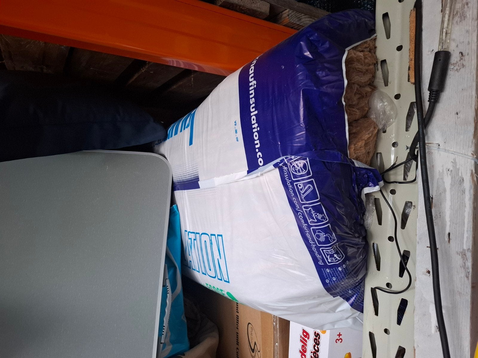 Steenwol isolatiepak - Nieuw, Dakisolatie, Nieuw, Steenwol, 8 tot 12 cm