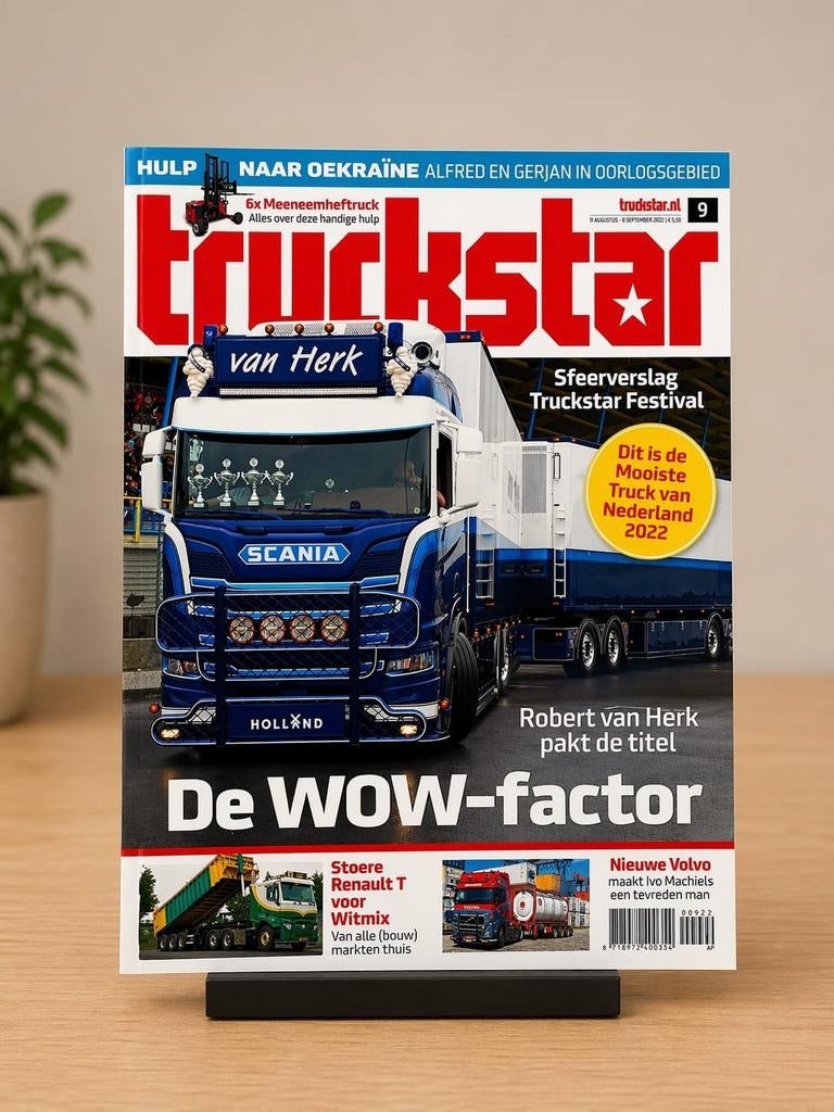 Truckstar Boekje 2022 - De Mooiste Truck van Nederland, Boeken, Ophalen of Verzenden