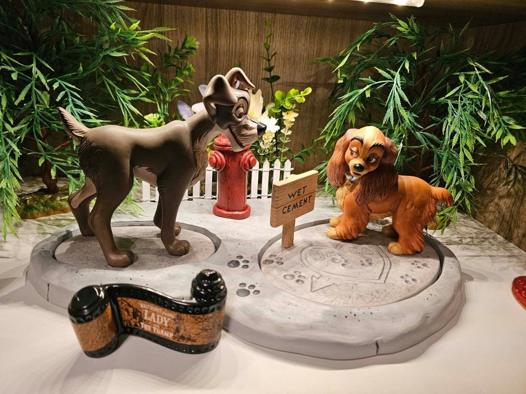 WDCC Lady and the Tramp, Ophalen, Overige figuren, Gebruikt, Beeldje of Figuurtje