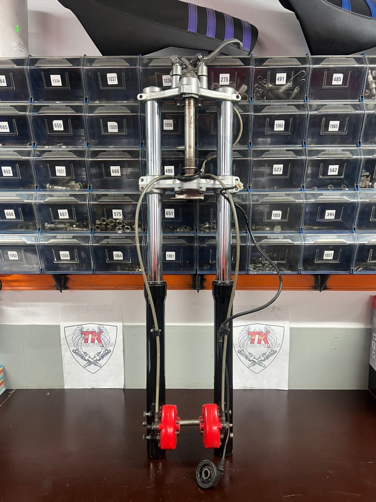 Derbi limited 03 vork plug and play, Frame, Derbi, Voorvork, Ophalen of Verzenden