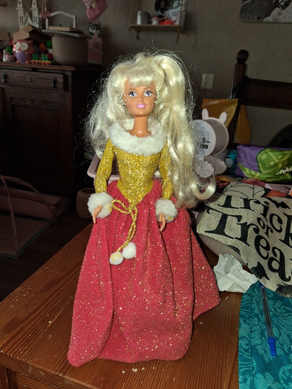 vintage sindy noel pop, Ophalen of Verzenden, Gebruikt, Overige typen