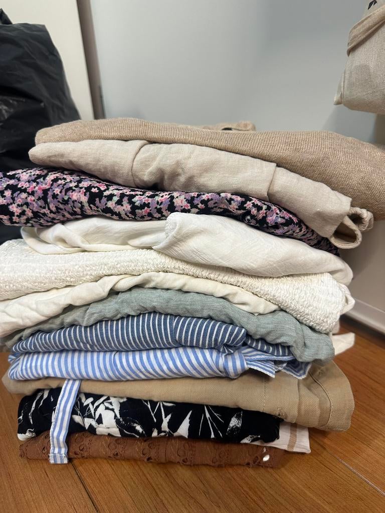 Grote kledingbundel dames S/M - 30+ stuks H&M, Zara, Primark, Ophalen of Verzenden, Zo goed als nieuw, Maat 36 (S)