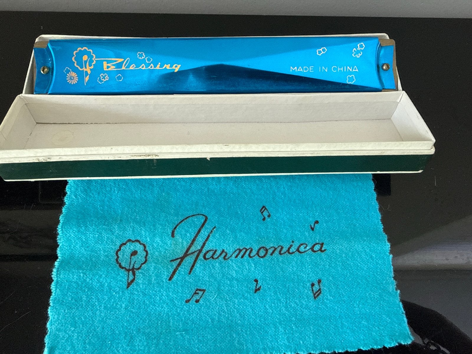 Blessing Mondharmonica met doosje - nieuw, Overige typen, Ophalen of Verzenden, Zo goed als nieuw, Met koffer of doosje