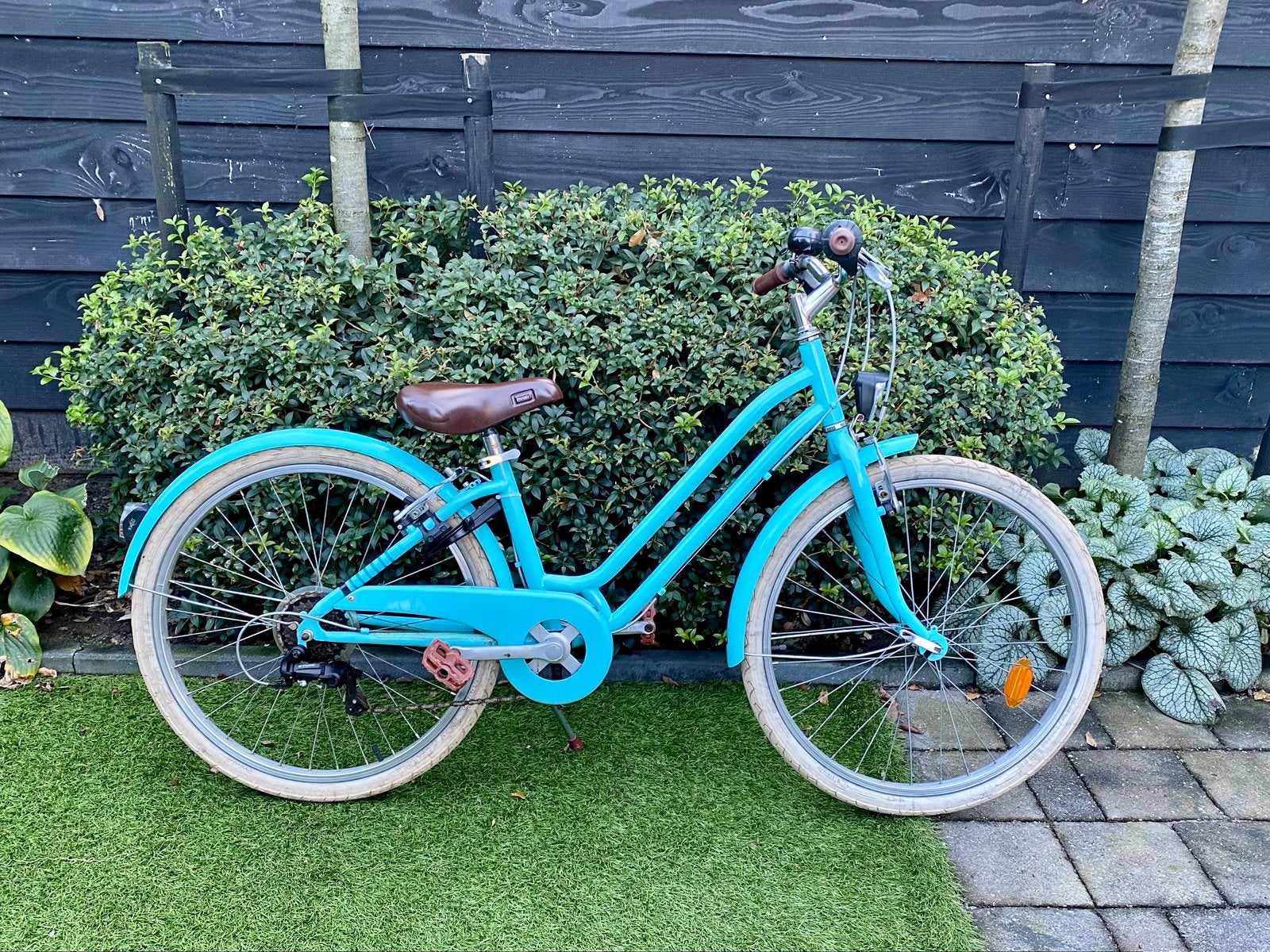 BTWIN ELOPS 500 24 inch kinderfiets - Zo goed als nieuw, Velgrem, Versnellingen, Zo goed als nieuw, Minder dan 47 cm