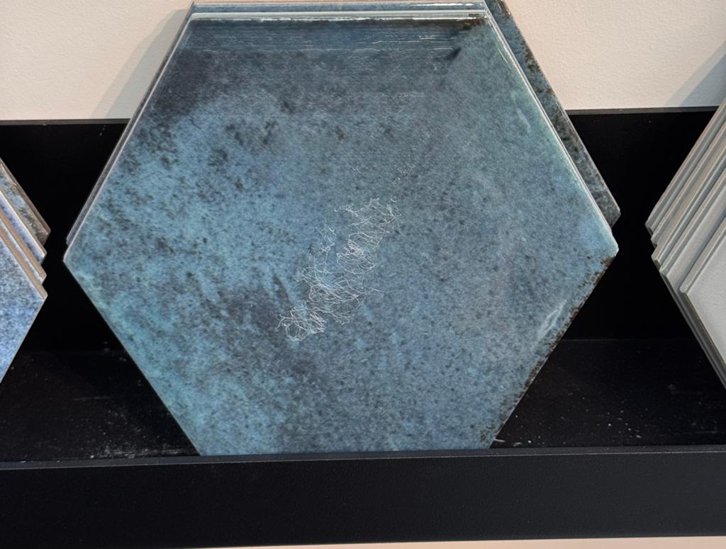 Nog in doos nieuwe Hexagon tegels, Verzenden, Nieuw, Minder dan 20 cm, Minder dan 5 m²