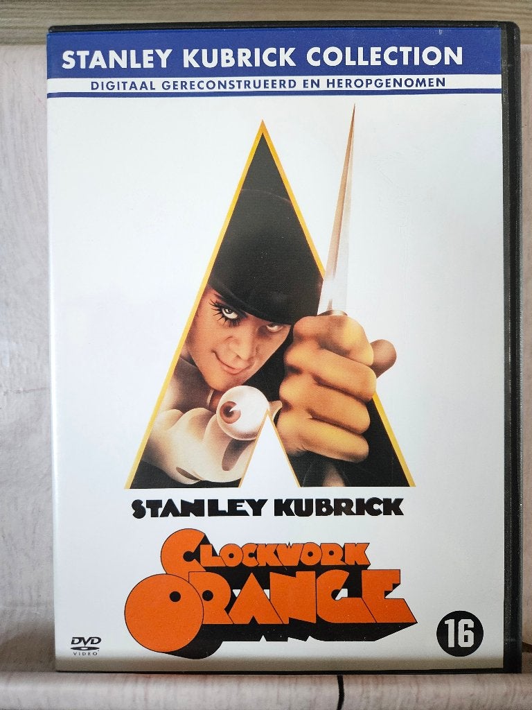 Clockwork Orange (1971) Dvd (Regie: Stanley Kubrick ), 1960 tot 1980, Engels, Vanaf 16 jaar, Nederlands