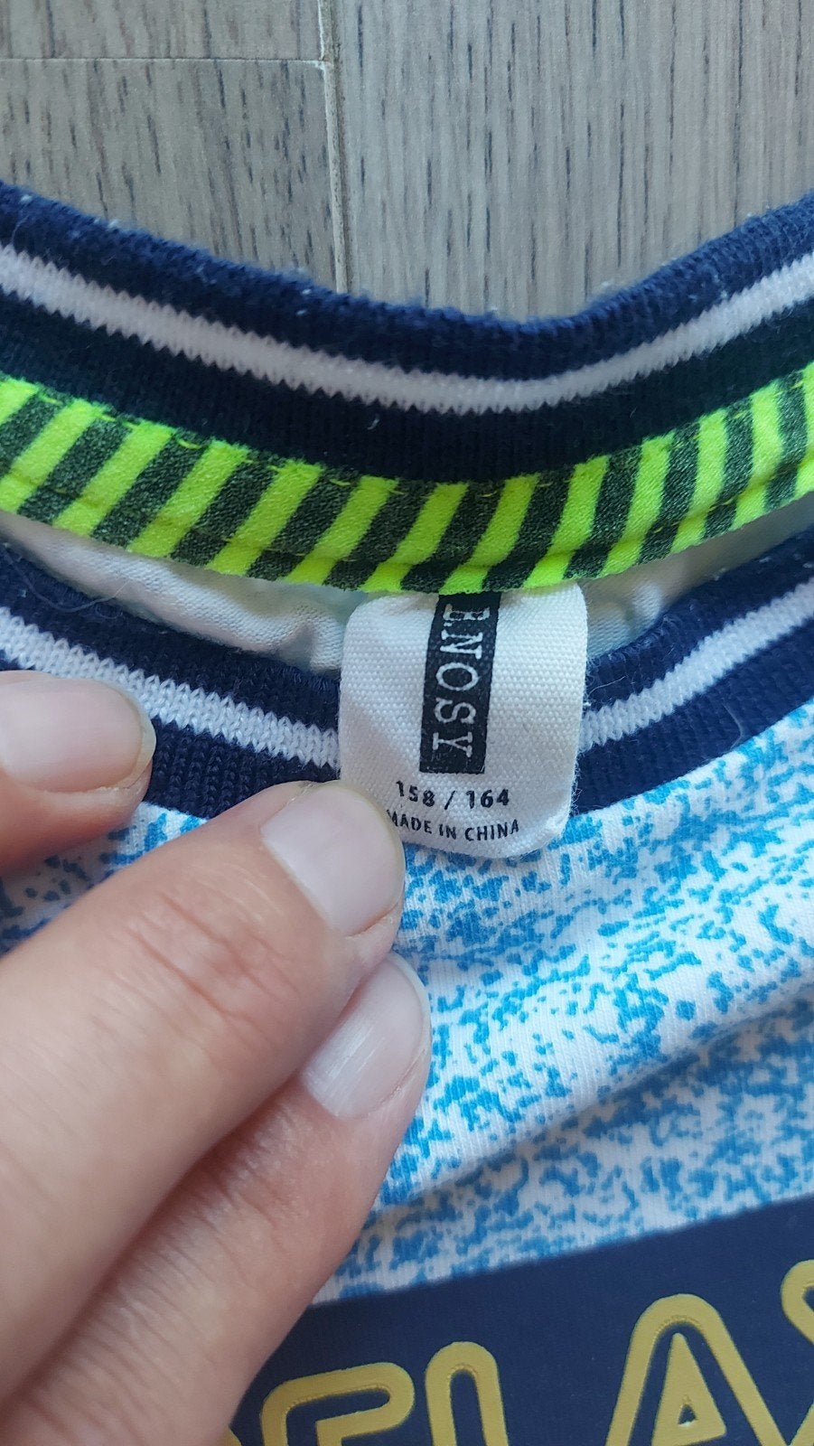 Blauw T-shirt B.RELAXED maat 158/164 van B.NOSY, Jongen of Meisje, Ophalen of Verzenden, Zo goed als nieuw, Shirt of Longsleeve