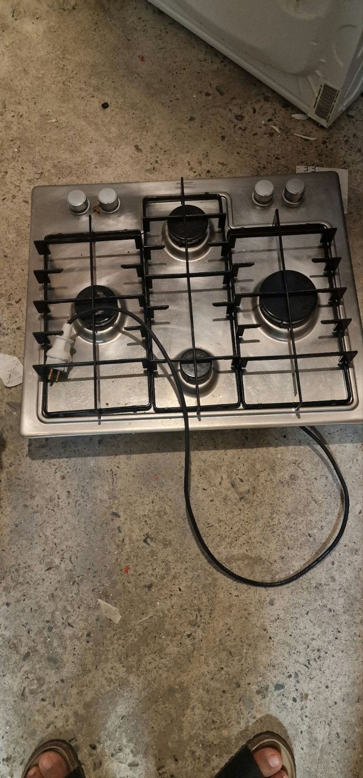 gaskookplaat Aniston, Ophalen, Gebruikt, 4 kookzones, Inbouw